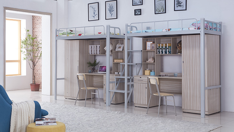  65D型兩連體公寓床